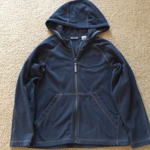 REI hooded fleece jacket